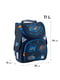 Рюкзак каркасний синій з гумовими бейджами | 6875960 | фото 2