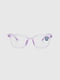 Іміджеві окуляри у фіолетовій оправі  | 6875961 | фото 3
