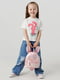 Рожевий рюкзак з вушками | 6875962 | фото 3