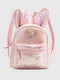 Рожевий рюкзак з вушками | 6875962 | фото 6