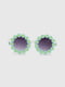 Сонцезахисні окулярі в бірюзовій оправі  | 6875964 | фото 3