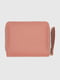 Рожевий гаманець  з малюнком на блискавці  з брелком | 6875973 | фото 3