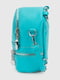 Рюкзак з екошкіри бірюзового кольору | 6876019 | фото 3