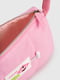 Рожева сумка з текстилю | 6876025 | фото 9