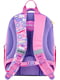 Рюкзак шкільний рожевий з принтом і накладною кишенею | 6876034 | фото 4