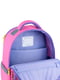 Рюкзак шкільний рожевий з принтом і накладною кишенею | 6876034 | фото 8