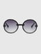 Сонцезахисні окуляри в чорній оправі  | 6876061 | фото 3