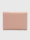 Пудрово-рожевий гаманець на кнопці | 6876064 | фото 2