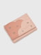 Пудрово-рожевий гаманець на кнопці | 6876064 | фото 4