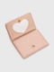 Пудрово-рожевий гаманець на кнопці | 6876064 | фото 5