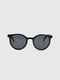 Сонцезахисні окулярі в чорній оправі | 6876080 | фото 3