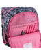 Рюкзак шкільний сірий з принтом на три відділення | 6876085 | фото 7