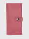 Рожевий гаманець на кнопці | 6876101 | фото 2