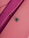 Рожевий гаманець на кнопці | 6876101 | фото 8
