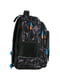 Рюкзак шкільний різнокольоровий з принтом і накладною кишенею | 6876105 | фото 3