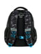 Рюкзак шкільний різнокольоровий з принтом і накладною кишенею | 6876105 | фото 4