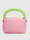 Рожева текстильна сумка  | 6876125 | фото 4