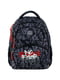 Рюкзак для початкової школи сірий з принтом | 6876139 | фото 3