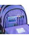 Рюкзак шкільний бузкового кольору з кишенями сіткою | 6876142 | фото 10
