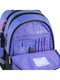 Рюкзак шкільний бузкового кольору з кишенями сіткою | 6876142 | фото 9