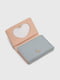 Гаманець бузкового кольору з квітковою аплікацією “Серце” | 6876143 | фото 6
