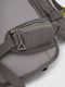 Сірий спортивний рюкзак з широкими лямками | 6876153 | фото 10