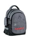 Рюкзак шкільний сірий з кишенями сіткою | 6876157