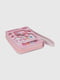 Рожевий гаманець з аплікацією “Зайка” та написом Lucky | 6876162 | фото 3