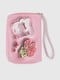 Рожевий гаманець з аплікацією “Котик та квіти” | 6876175 | фото 2
