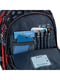 Рюкзак шкільний чорний з принтом і боковими кишенями | 6876183 | фото 10