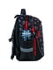 Рюкзак шкільний чорний з принтом і боковими кишенями | 6876183 | фото 4