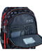 Рюкзак шкільний чорний з принтом і боковими кишенями | 6876183 | фото 9