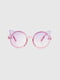Сонцезахисні окулярі у фіолетовій оправі  | 6876191 | фото 3