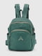 Зелений текстильний рюкзак | 6876200 | фото 2