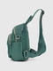 Зелений текстильний рюкзак | 6876200 | фото 3