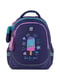 Рюкзак шкільний фіолетовий з боковими кишенями | 6876203 | фото 2