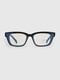 Іміджеві окуляри в чорні оправі | 6876219 | фото 3