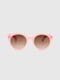 Сонцезахисні окулярі в рожевій оправі  | 6876232 | фото 3