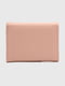 Рожевий гаманець  з квітковою аплікацією “Серце” | 6876235 | фото 2