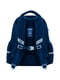 Рюкзак каркасний синій з принтом і боковими кишенями | 6876237 | фото 4