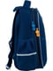 Рюкзак каркасний синій з принтом і боковими кишенями | 6876237 | фото 6