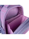 Рюкзак бузкового кольору з принтом і кишенями сіткою | 6876243 | фото 3