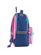Рюкзак шкільний різнокольоровий з принтом і накладною кишенею | 6876279 | фото 3