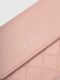Рожевий гаманець з написом, прострочений ромбами | 6876298 | фото 7