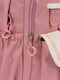 Рожевий текстильний рюкзак з накладною кишенею | 6876303 | фото 8