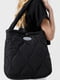 Чорна текстильна сумка | 6876306 | фото 2