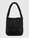 Чорна текстильна сумка | 6876306 | фото 6