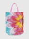 Еко-сумка “Квітка” блакитно-рожева | 6876312 | фото 2