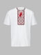 Вишиванка футболка біла з червоним орнаментом | 6876422 | фото 7