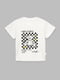 Костюм чорно-білий: футболка та шорти | 6876432 | фото 2
